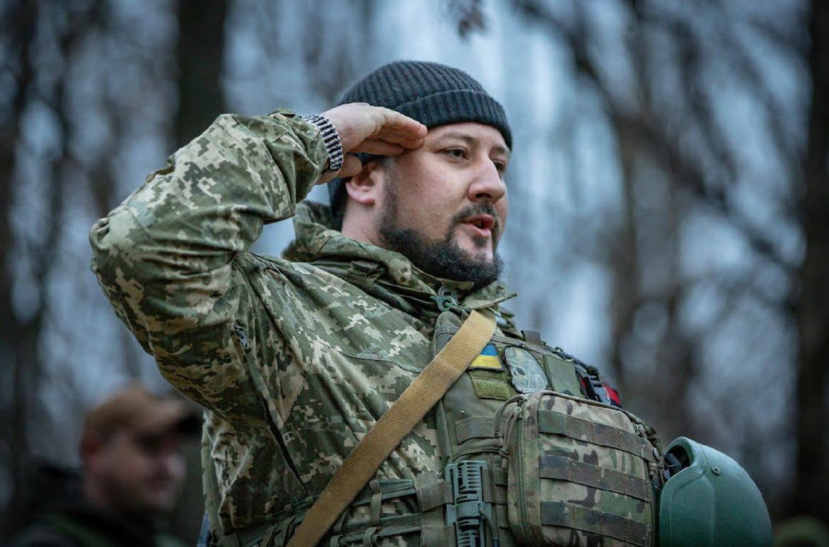 Український воїн на фронті