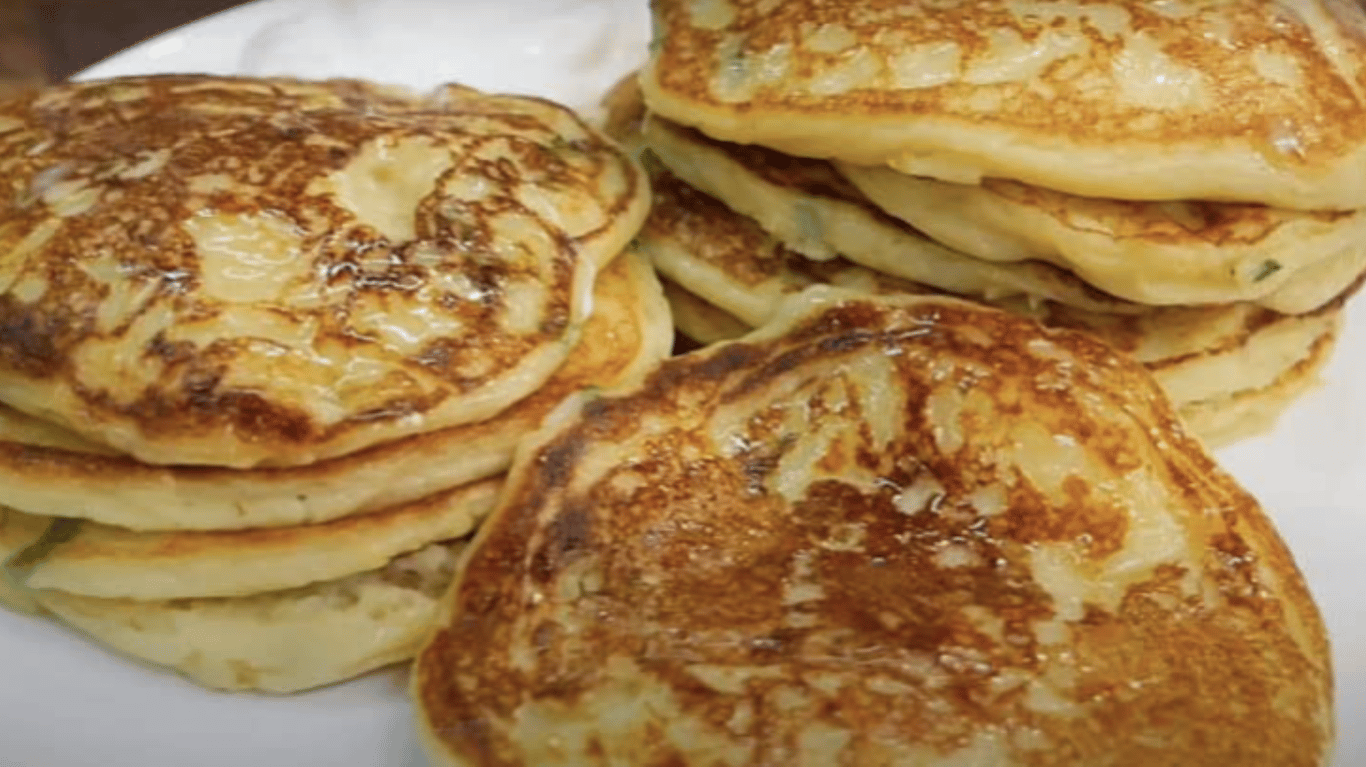 оладки з картолею на сніданок рецепт