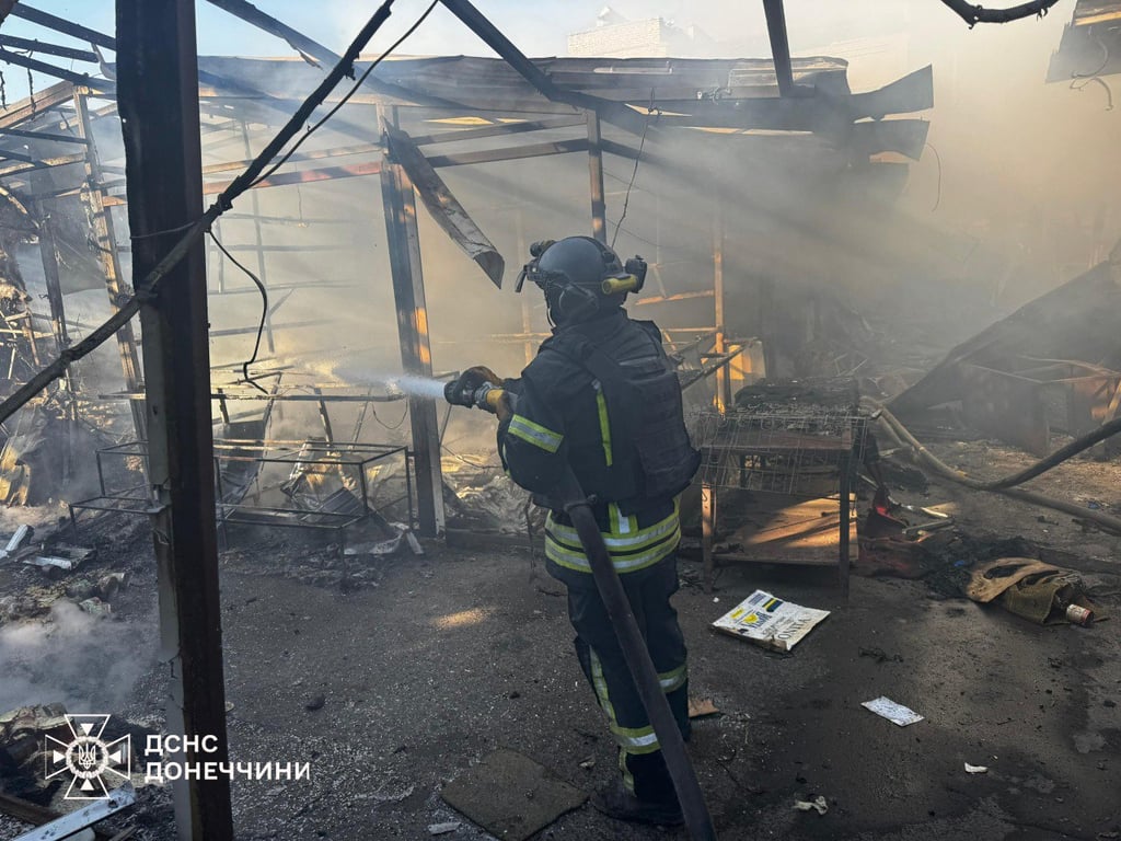 Удар Росії по Костянтинівці 22 серпня