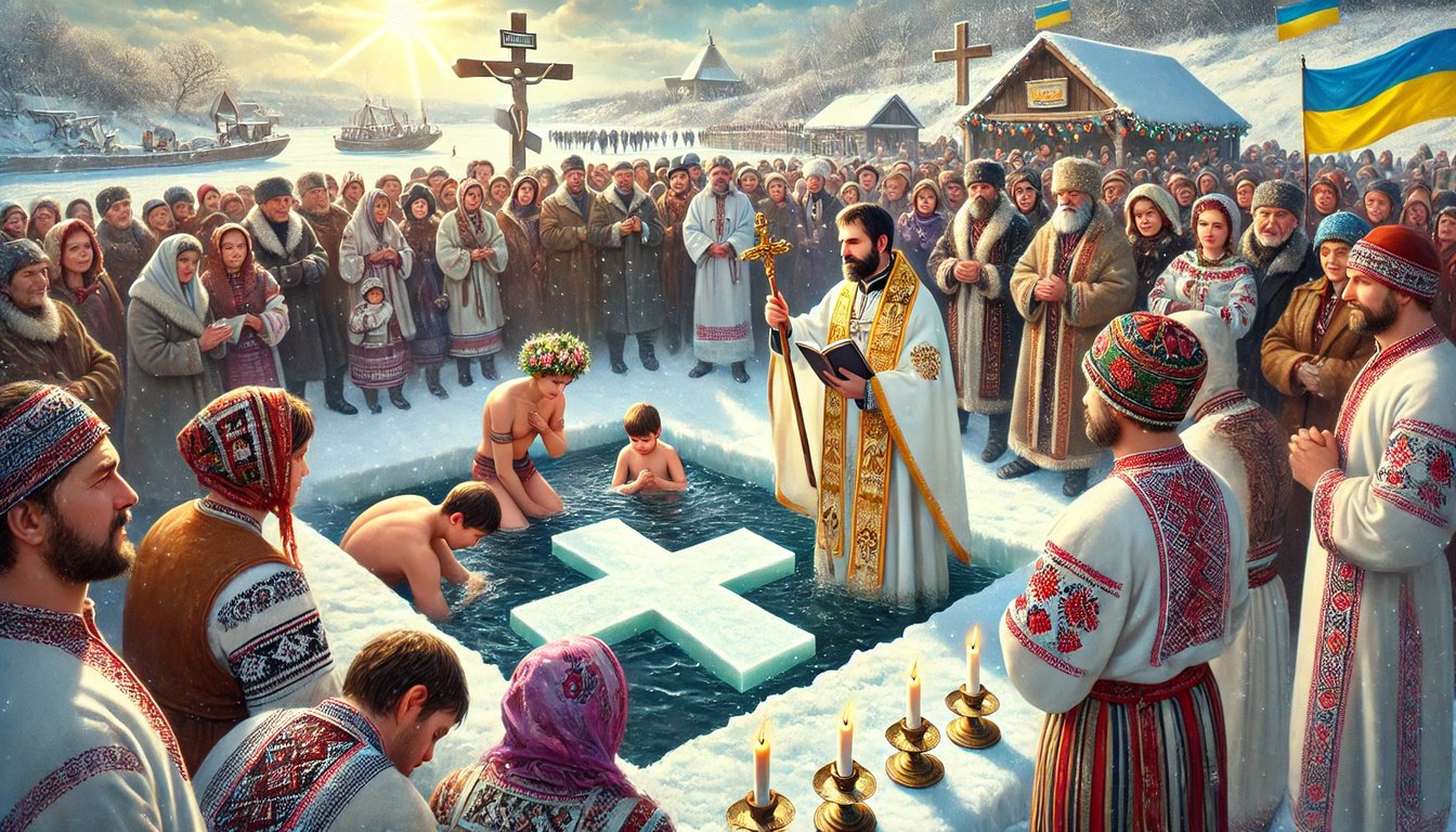 Искусственный интеллект показал, как видит Крещение в Украине