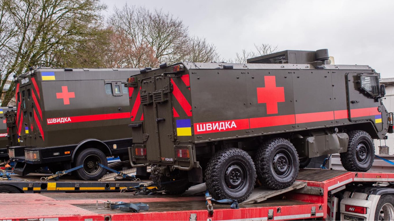 Бельгія передасть броньовані машини швидкої допомоги для України