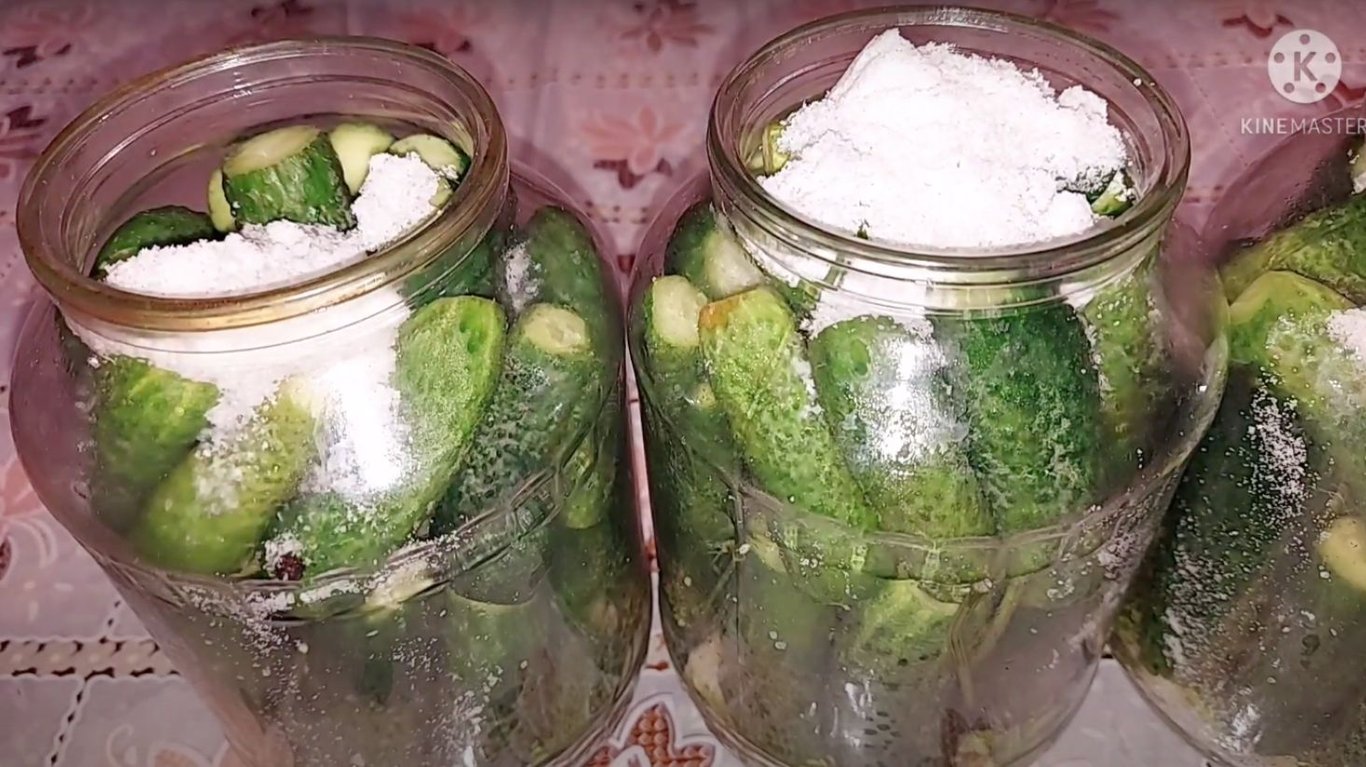 рецепт огірків на зиму 