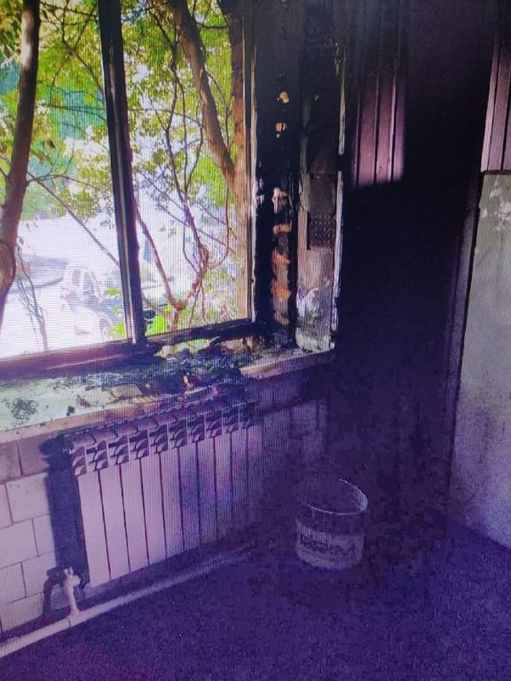 У Росії горів волонтерський склад