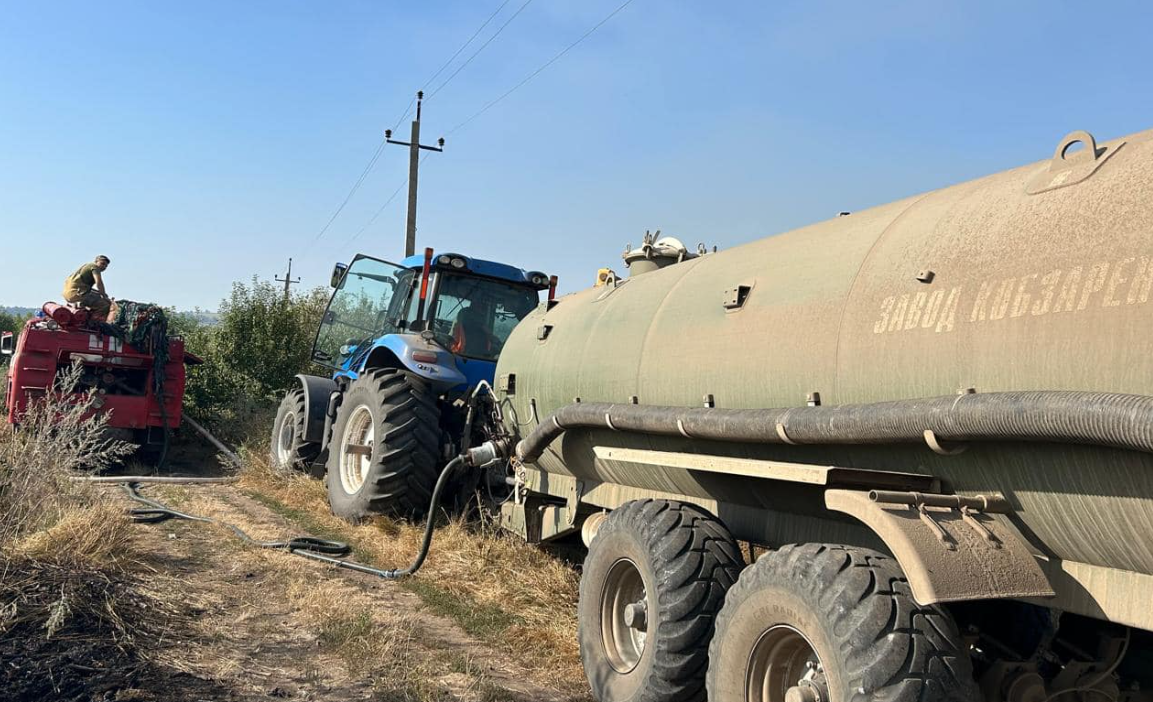 В Балті усувають наслідки пожежі