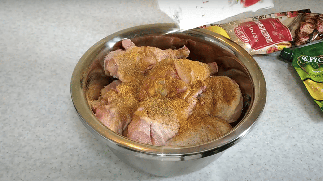 смачний маринад для шашлику, рецепт для приготування курки