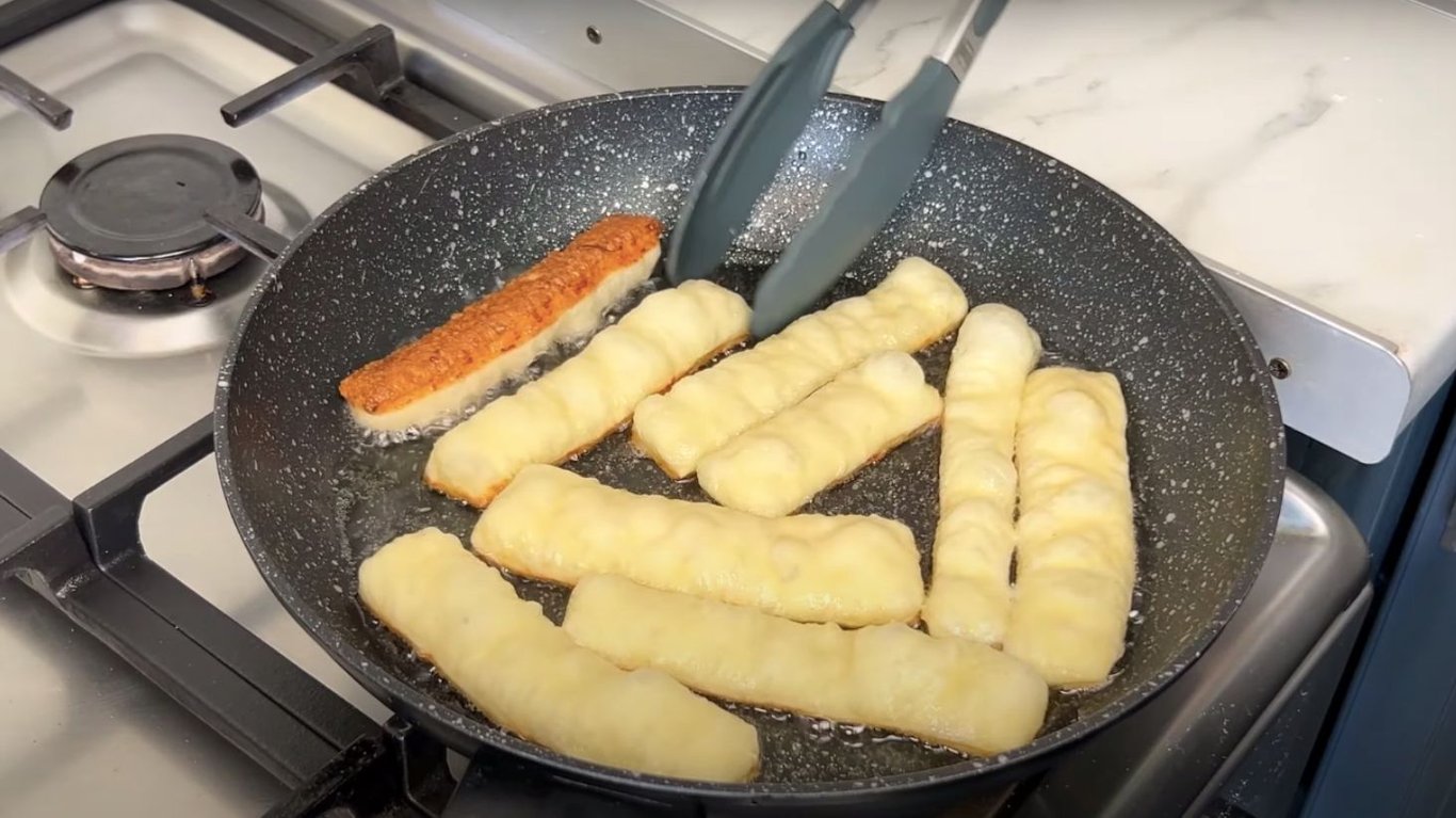 рецепт творожных палочек на завтрак