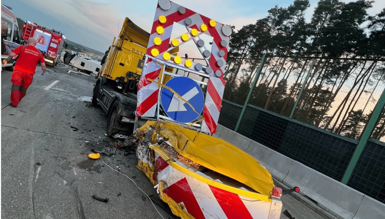Украинцы попали в ДТП в Польше