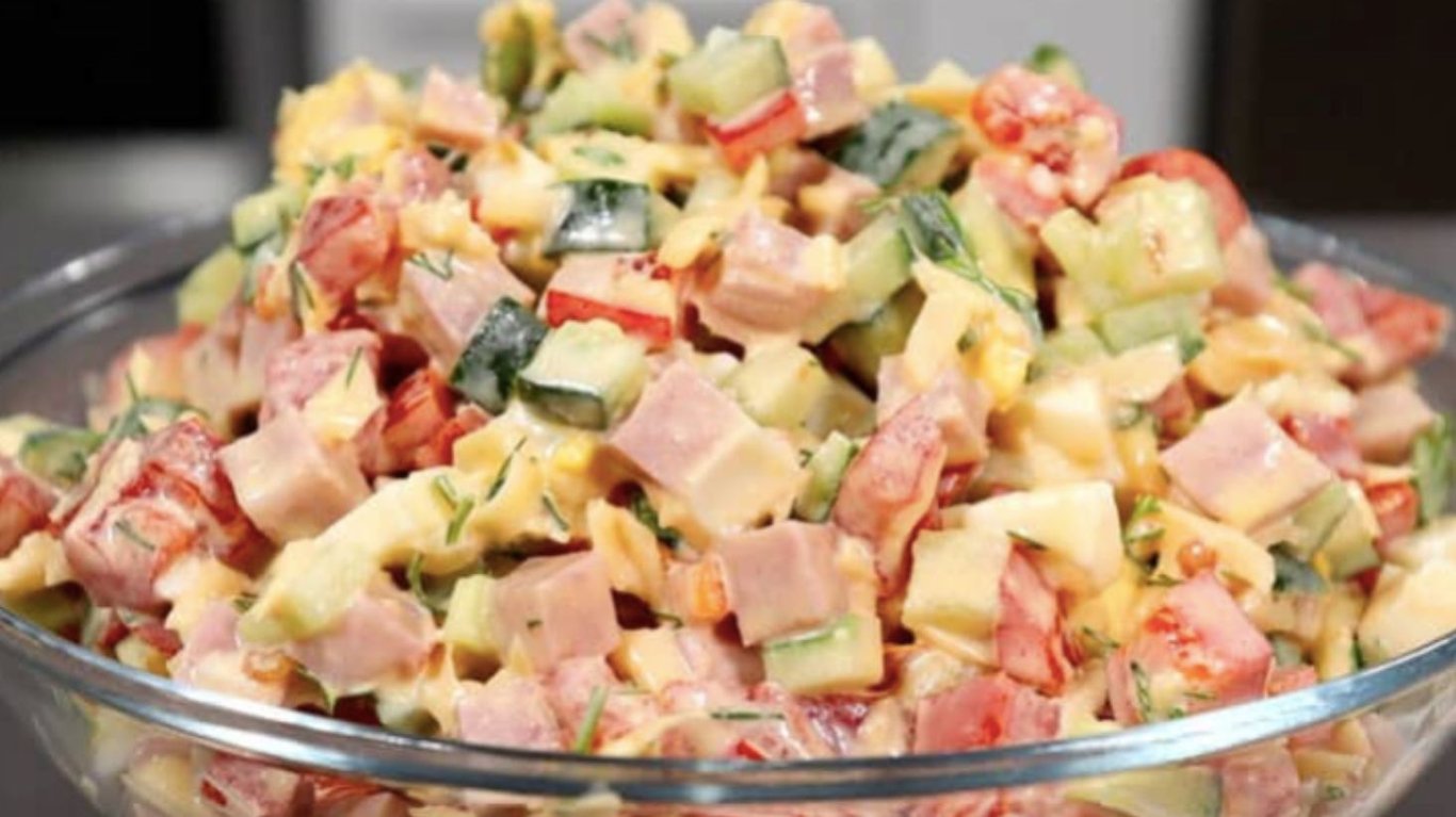 салат балаганчик, який можна приготувати замість олів'є