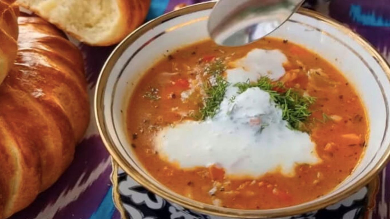 як приготувати суп на одній пательні 