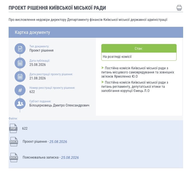 проєкт КМДА