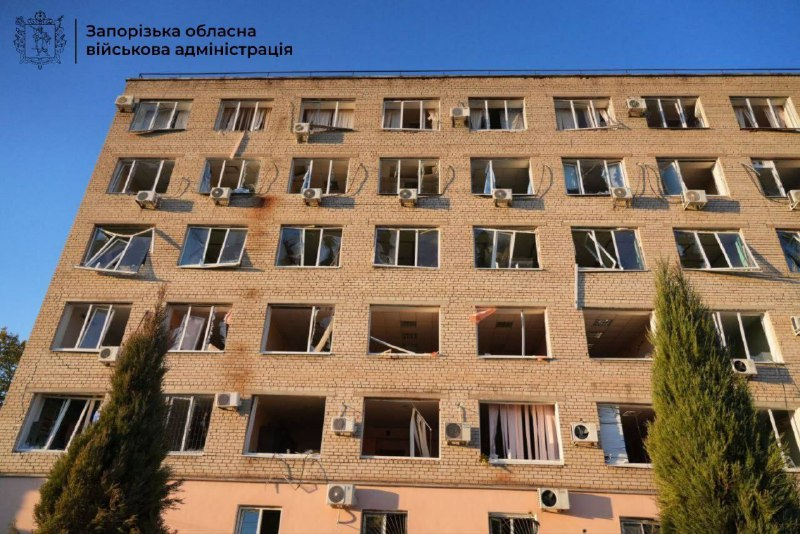 Атака на Запорожье 7 ноября