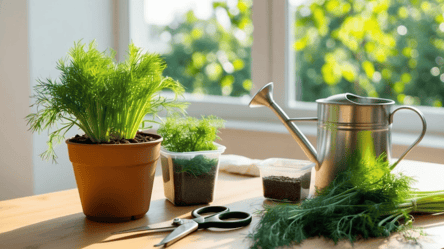 Кріп буде пишним і соковитим — внесіть це після появи сходів - 285x160