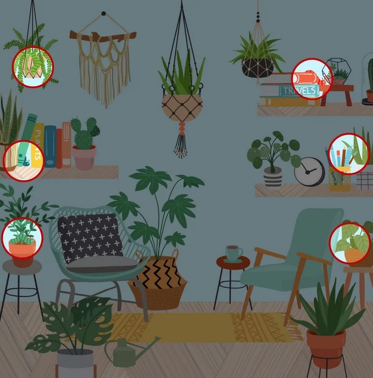 Лише затятий природознавець знайде шість гусениць на малюнку за шість секунд - фото 2