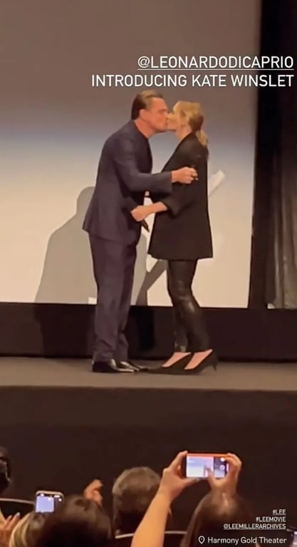 Леонардо Ді Капріо і Кейт Вінслет поцілувалися 