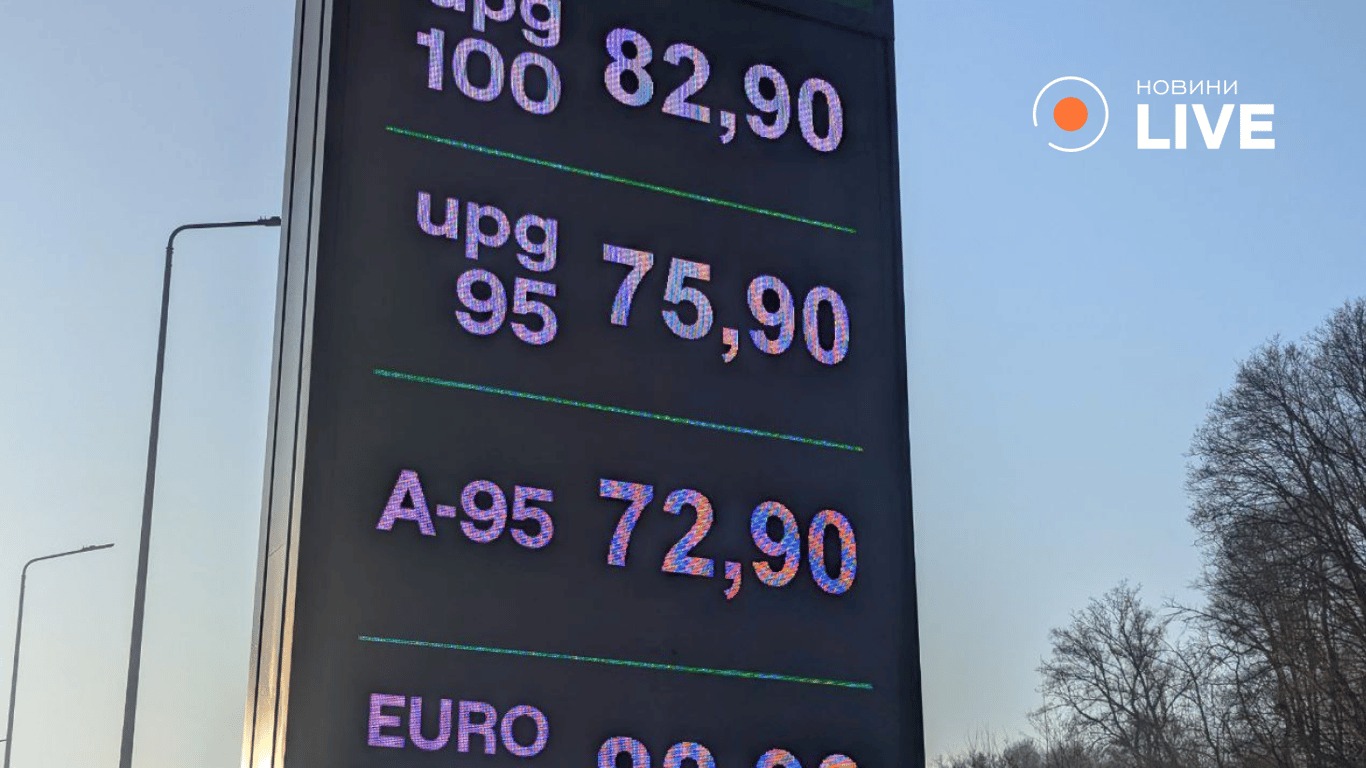 Ціни на заправках в Києві 20 березня