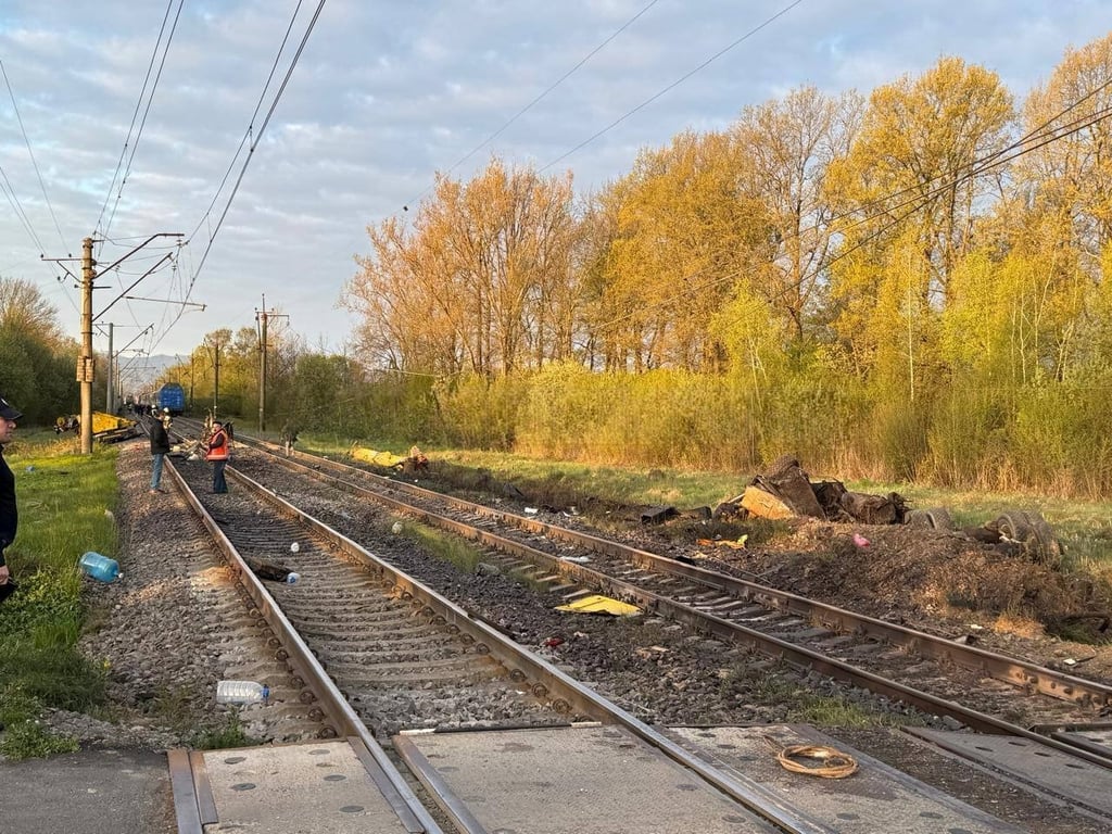 Аварія поїзда Київ Ужгород