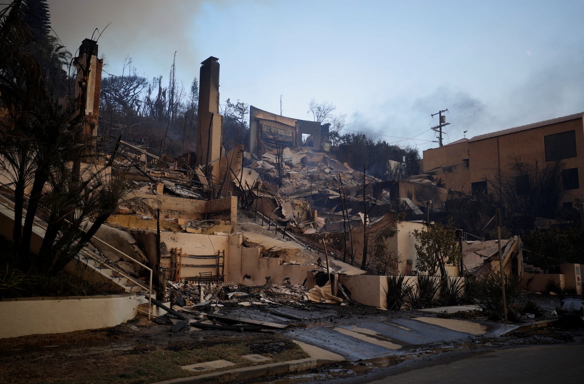 Пожежі в Каліфорнії 2025