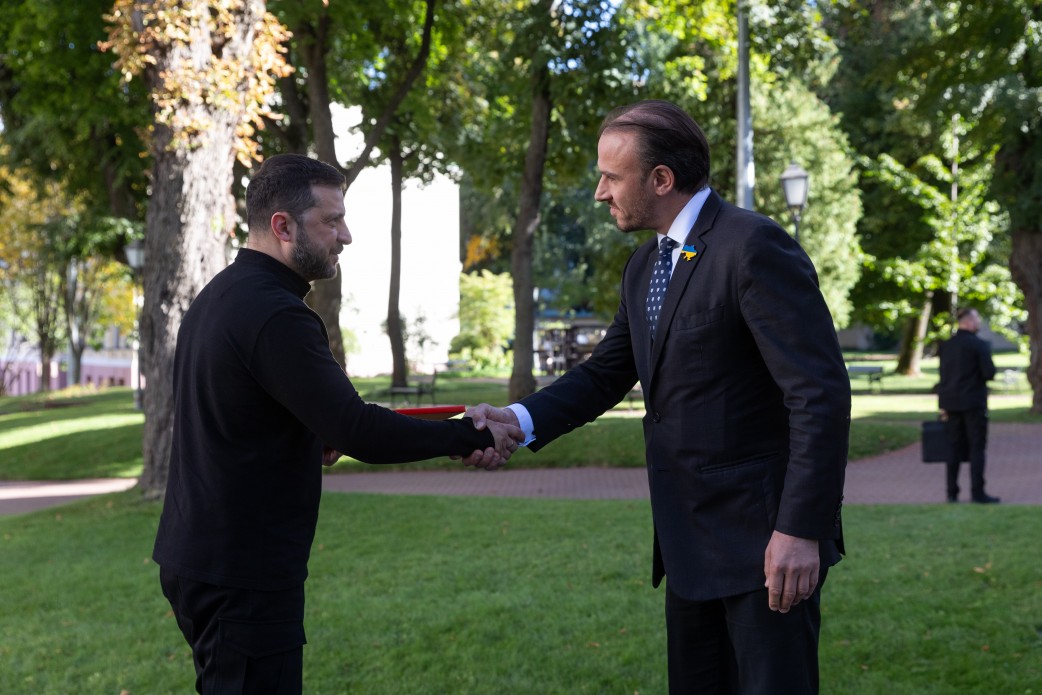 Зеленський зустрівся з послом Чехії