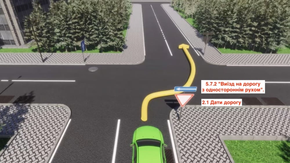 Тест з ПДР: чи може водій виконати поворт?