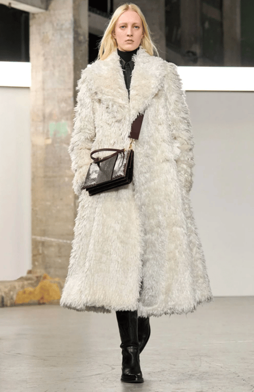 Fur coats have firmly established themselves in the trends
