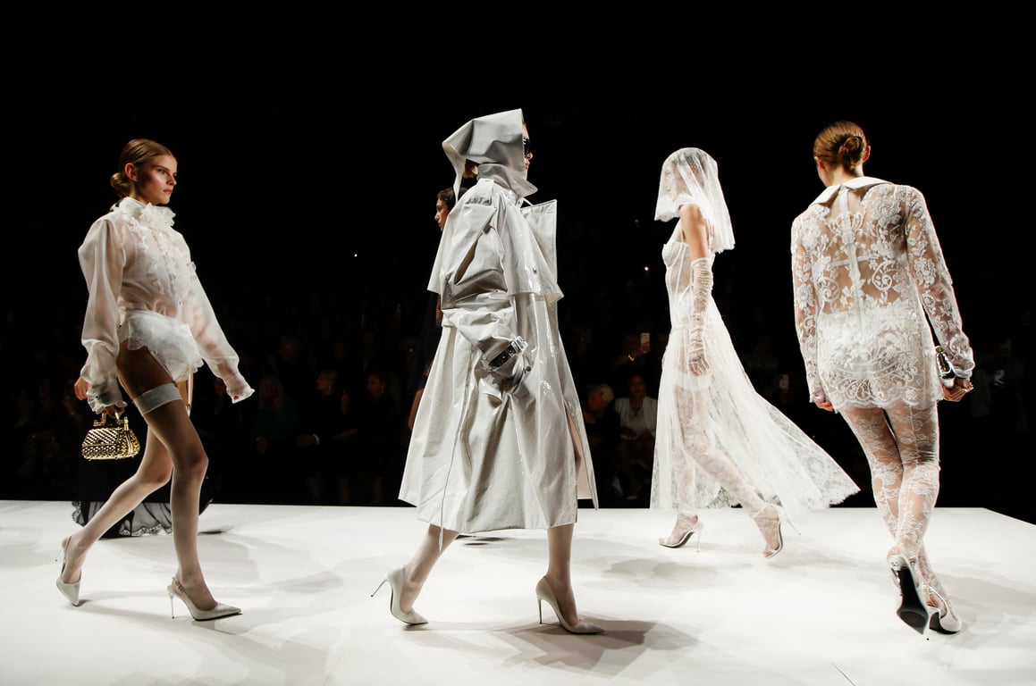Моделі на показі колекції Dolce & Gabbana. Фото: Reuters