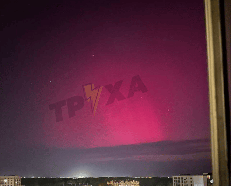 У небі над Україною з'явилося північне сяйво — в яких областях спостерігали незвичне явище - фото 13