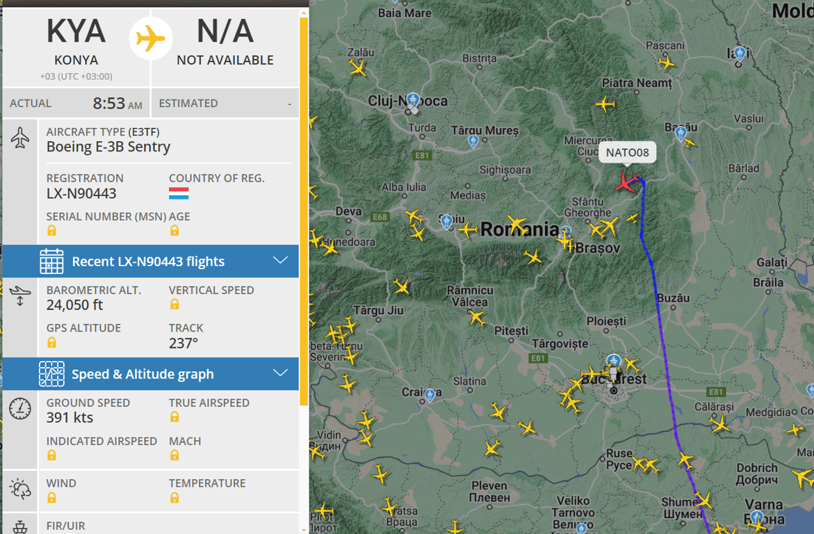 Над Чорним морем сьогодні працювало одразу три розвідники — які саме - фото 2