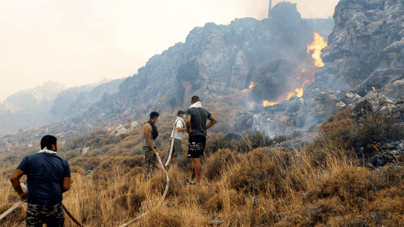Не виправдання лісових пожеж: прем'єр Греції про зміну клімату