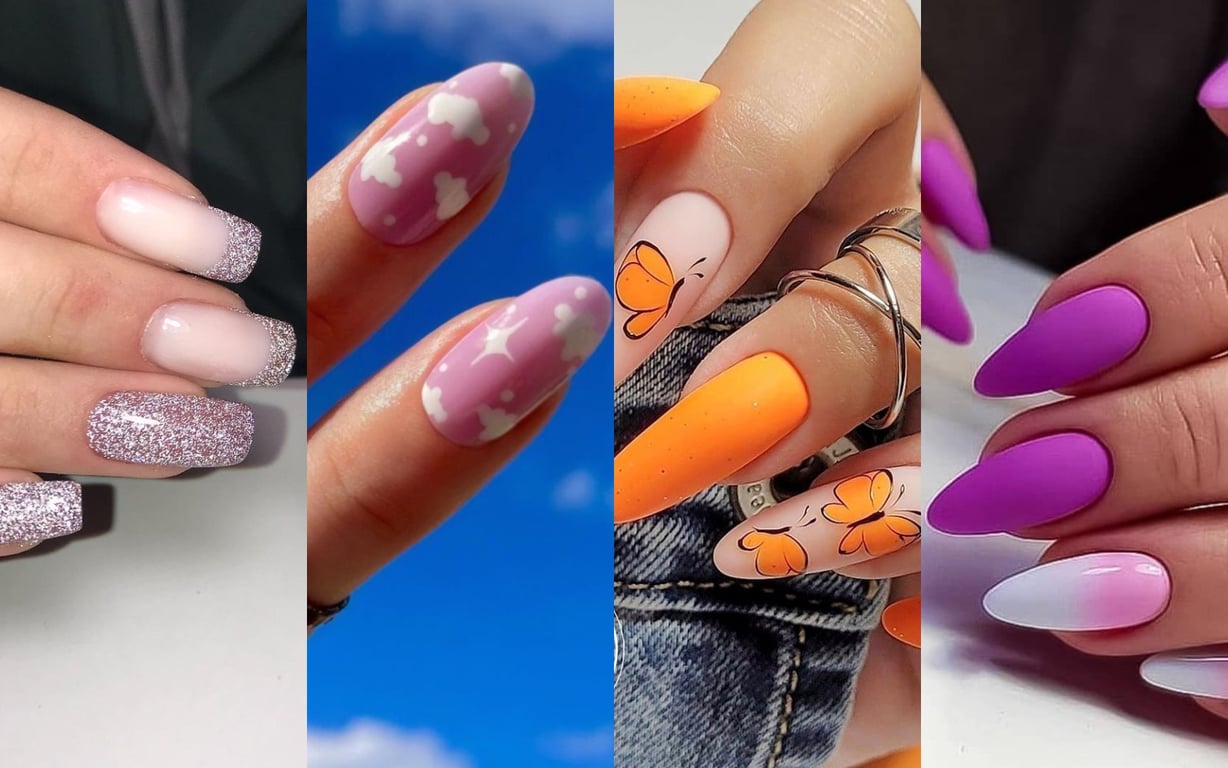 Ідеї яскравого манікюру до Дня знань