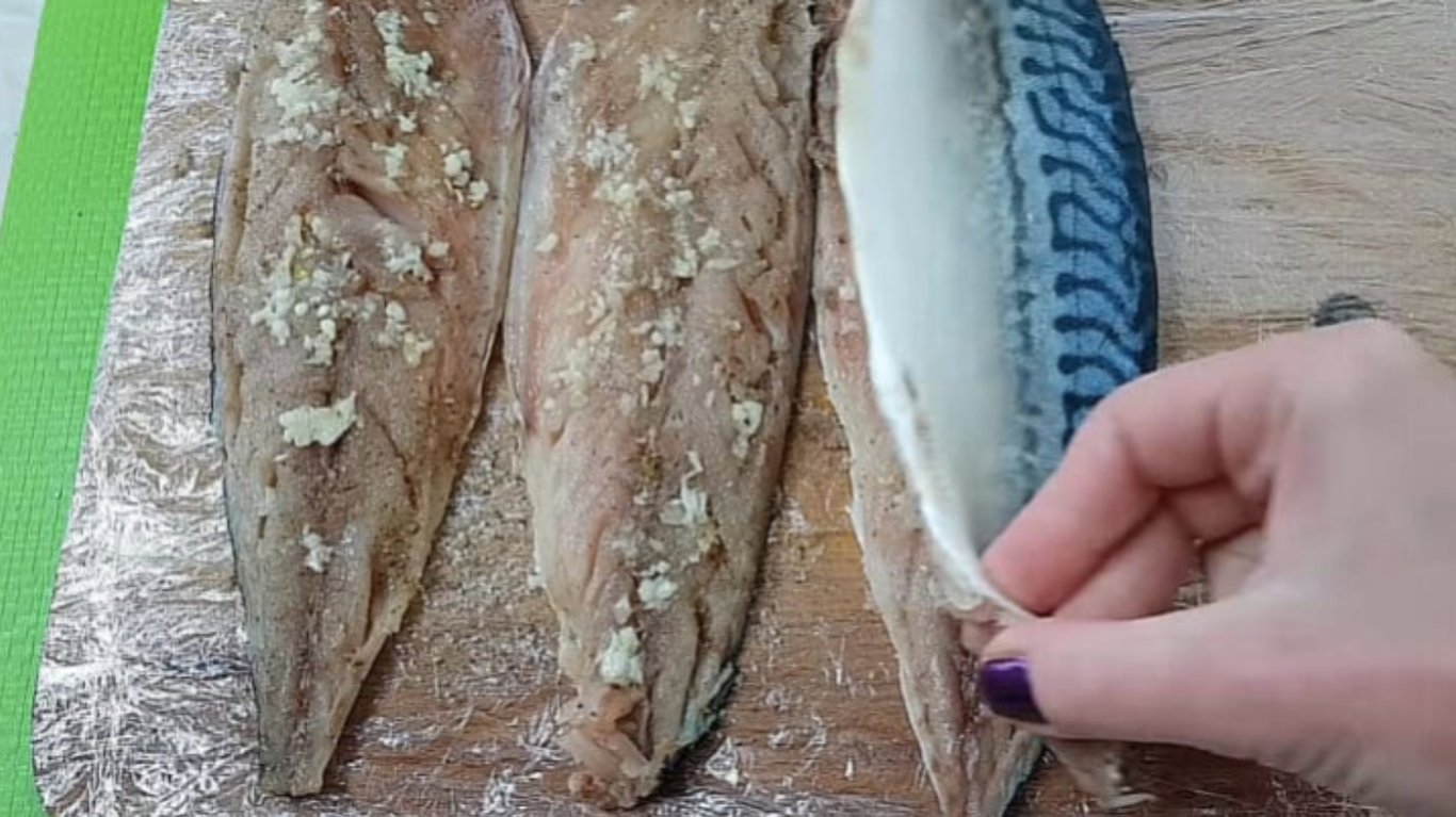 рецепт солоної скумбрії