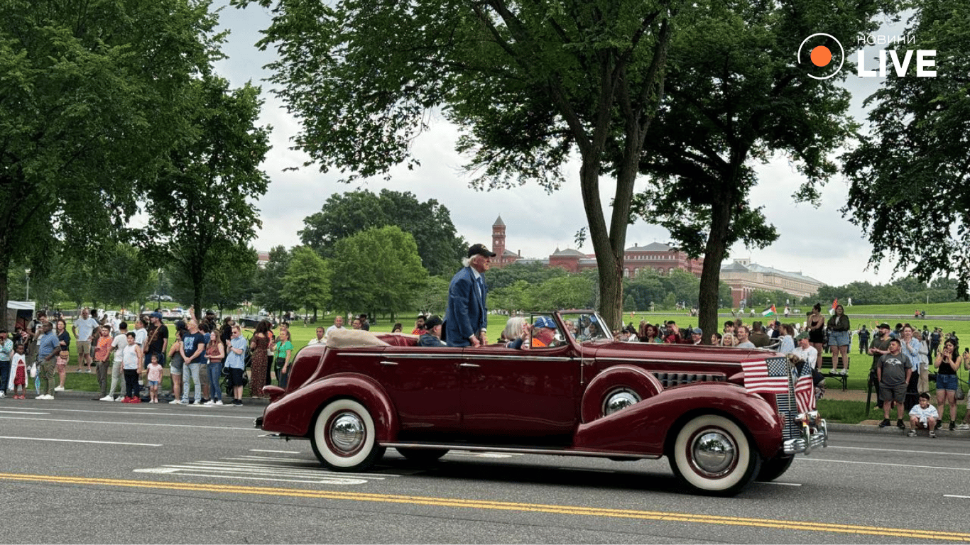 Парад в Америці. Фото: Новини.LIVE