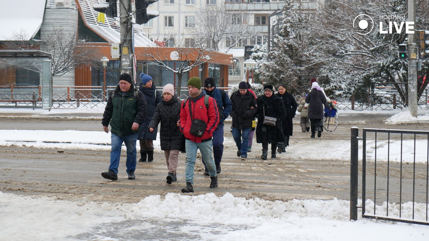 Прогноз погоды в Одессе на сегодня - 13 января.