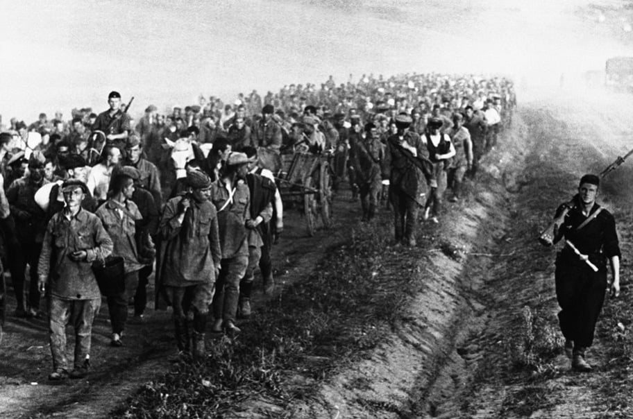 полонені радянські солдати