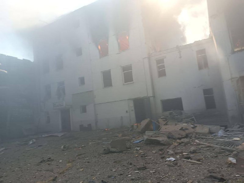 атака по секретной базе россиян в Мелитополе