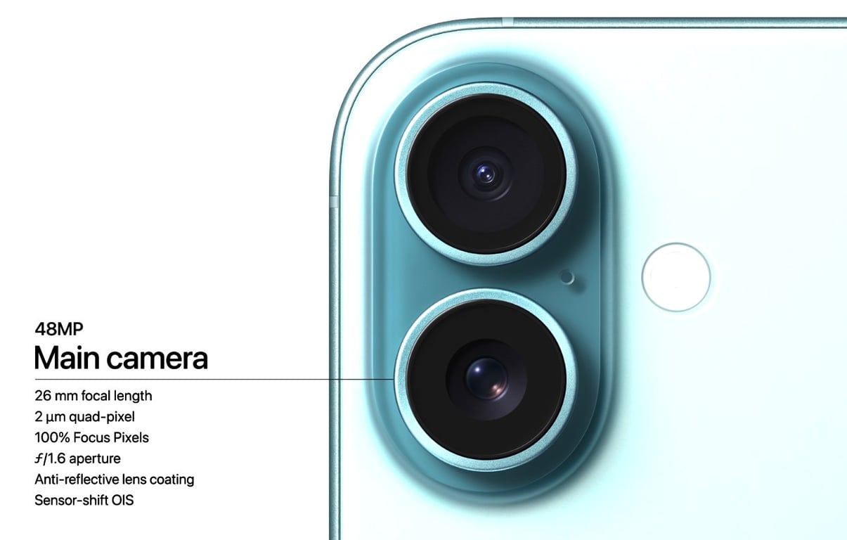 Камера iPhone 16