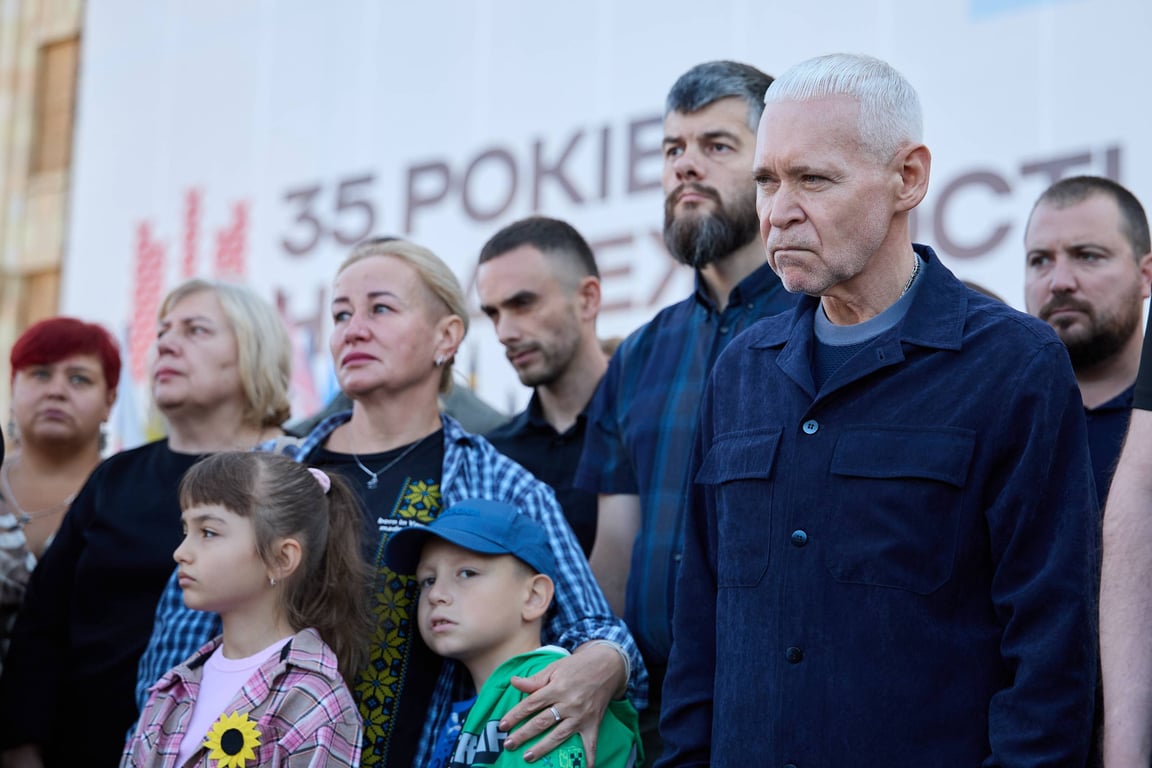  Ігор Терехов на заході до Дня пам'яті захисників