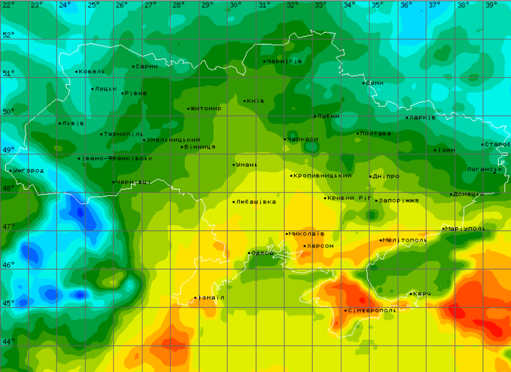 Погода в Україні 10 листопада
