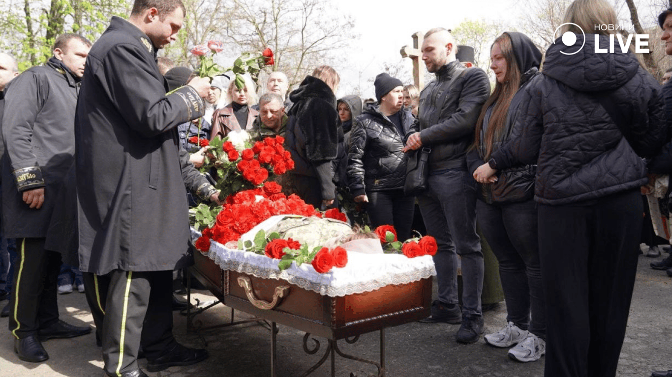 В Одесі попрощалися із загиблими від атаки 6 квітня