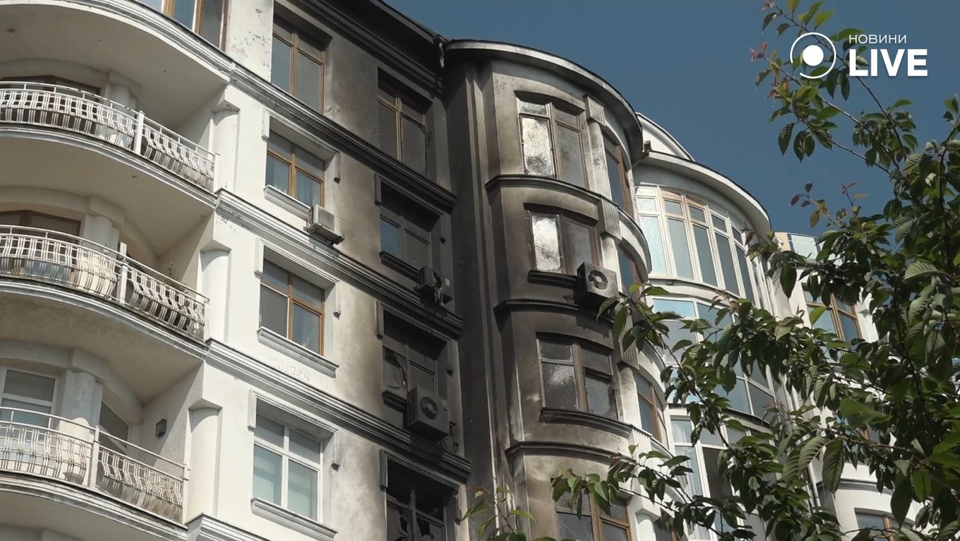 Наслідки обстрілу Одеси