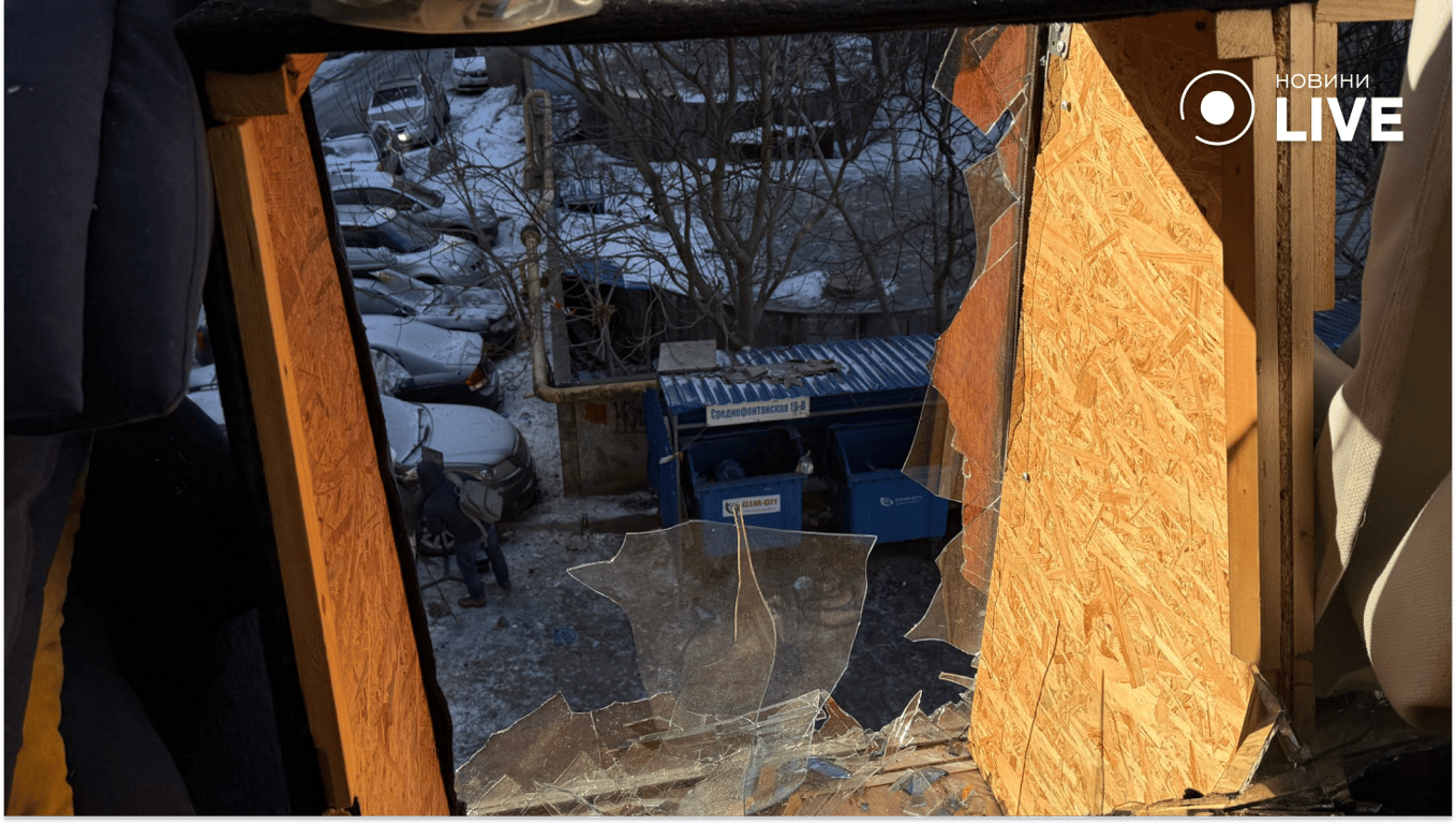 Удар РФ по Одесі