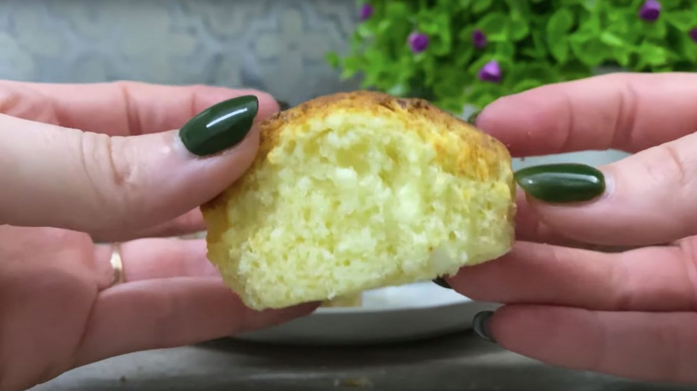 простий рецепт кексів з сиром 