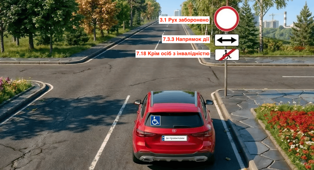 Тест ПДР: куди може проїхати авто