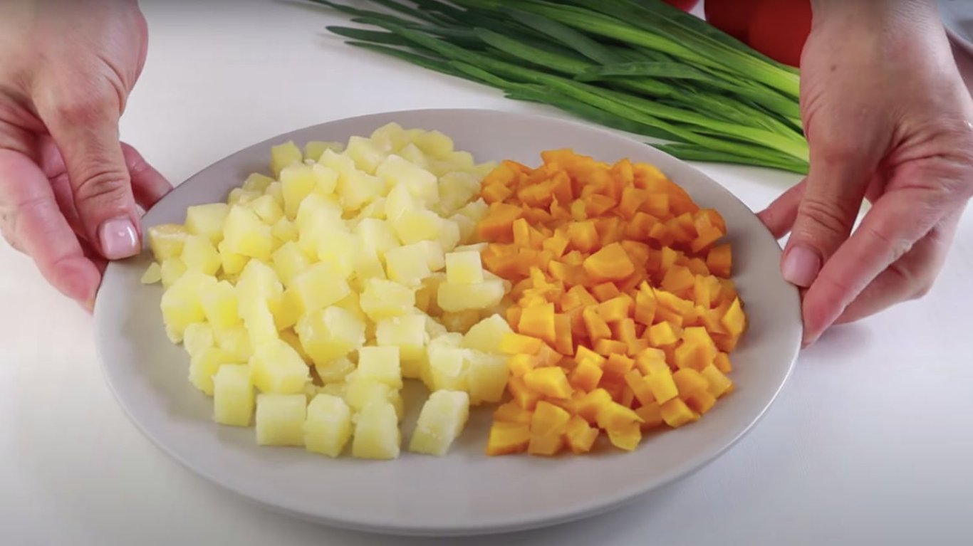 салат вместо оливье 