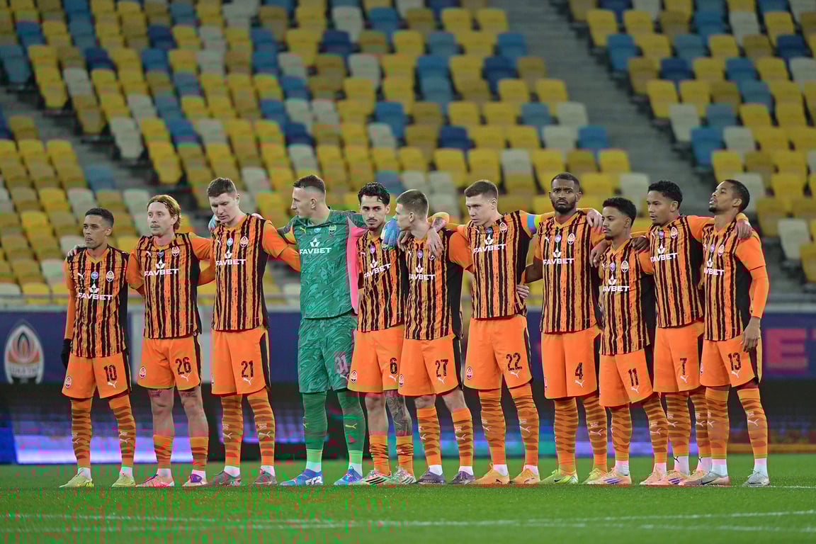 Футболисты Шахтера