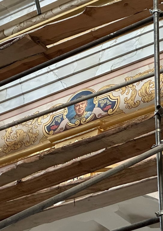 У верхньому храмі Кафедрального собору святої Трійці в Луцьку з'явилися нові фрески