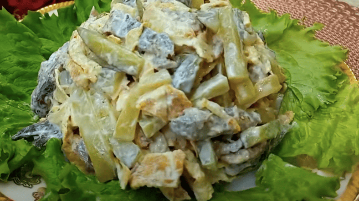 рецепт салату з яловичиною