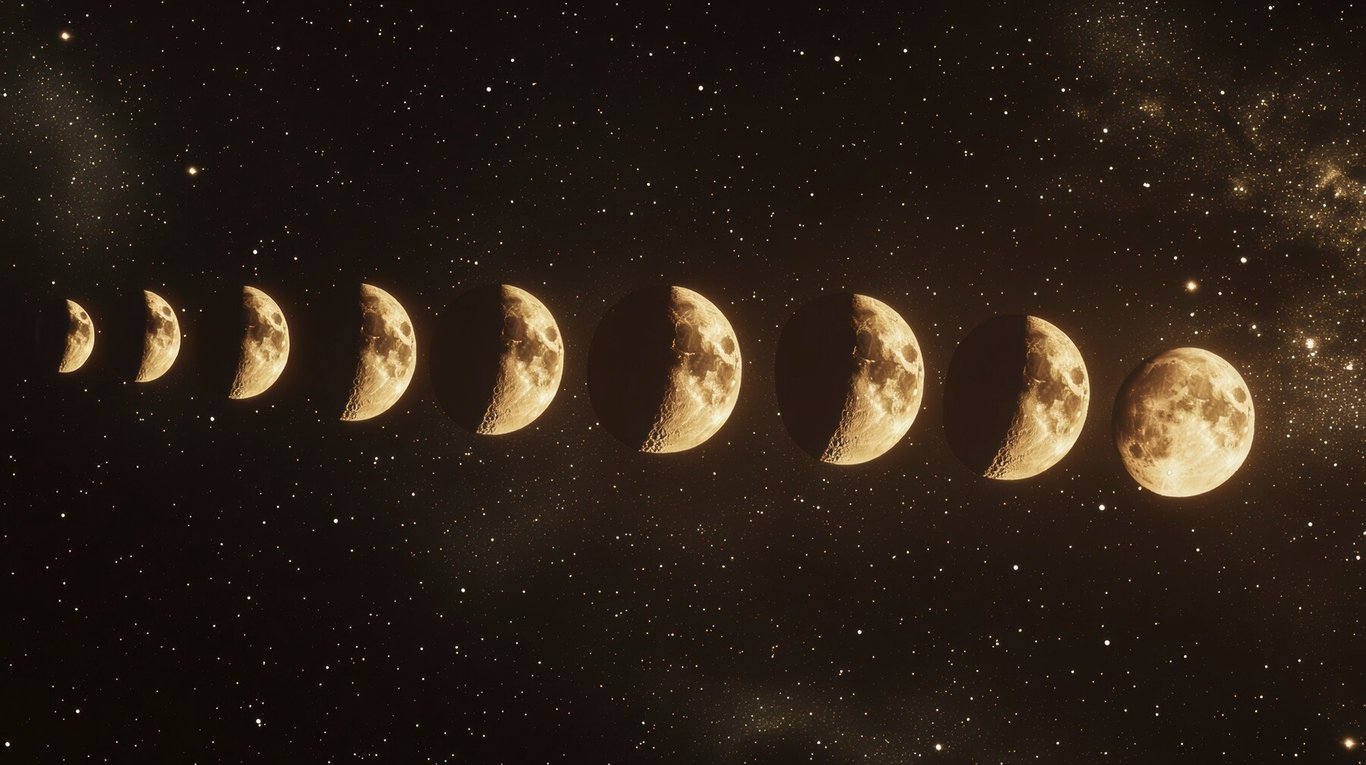 Фазы Луны в марте 2025 года