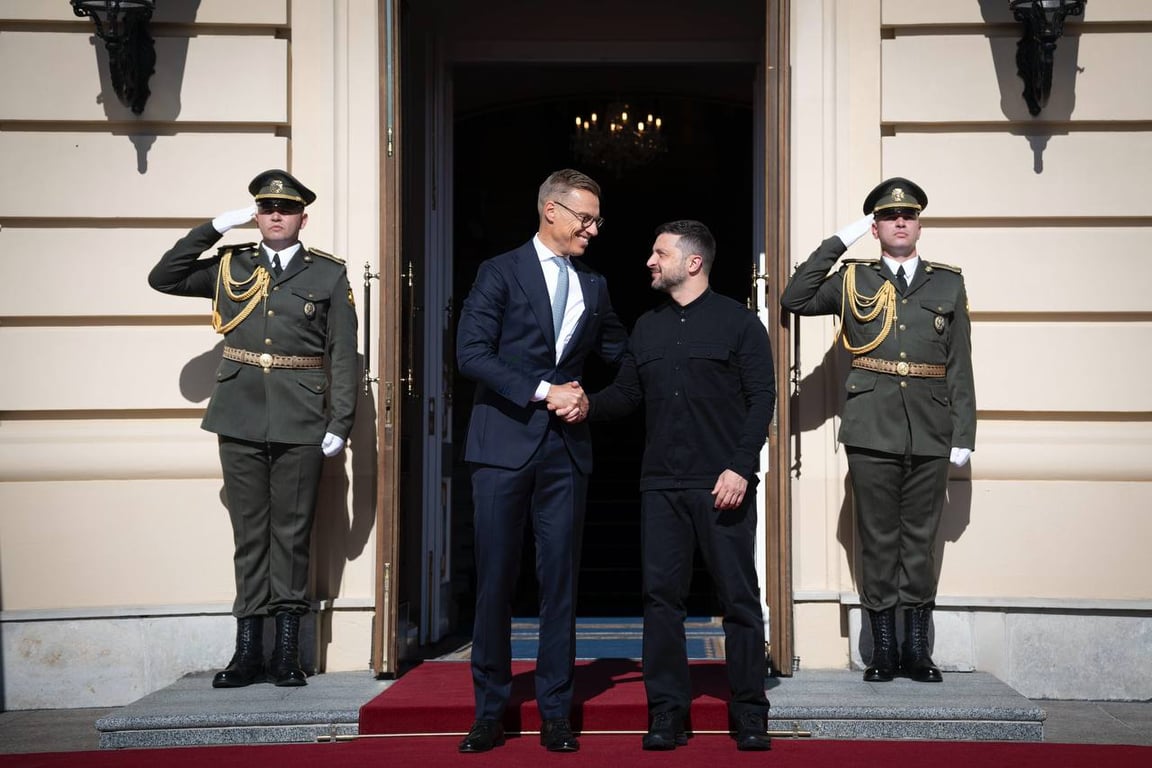 Володимир Зеленський та Александр Стубб