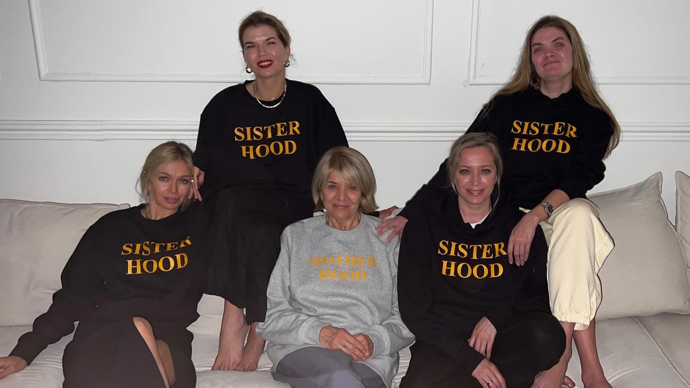 Українська співачка Віра Брежнєва з родиною. Фото: instagram.com/ververa