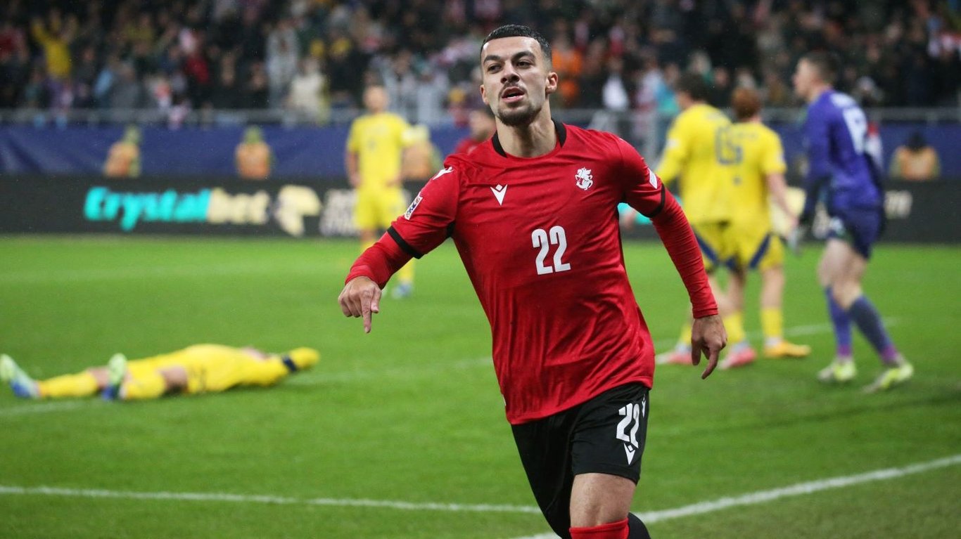 Матч Грузия — Украина